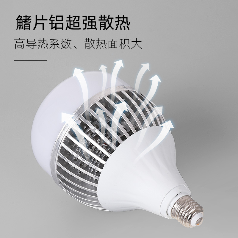 High power led bulb 100W super bright household bulb lamp factory workshop E27 screw energy saving bulb lighting lamp