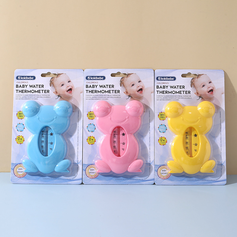 English Packaging Baby Cartoon Water Thermometer Baby Bath Test Thermometer Newborn Bathtub Temperature Measurement