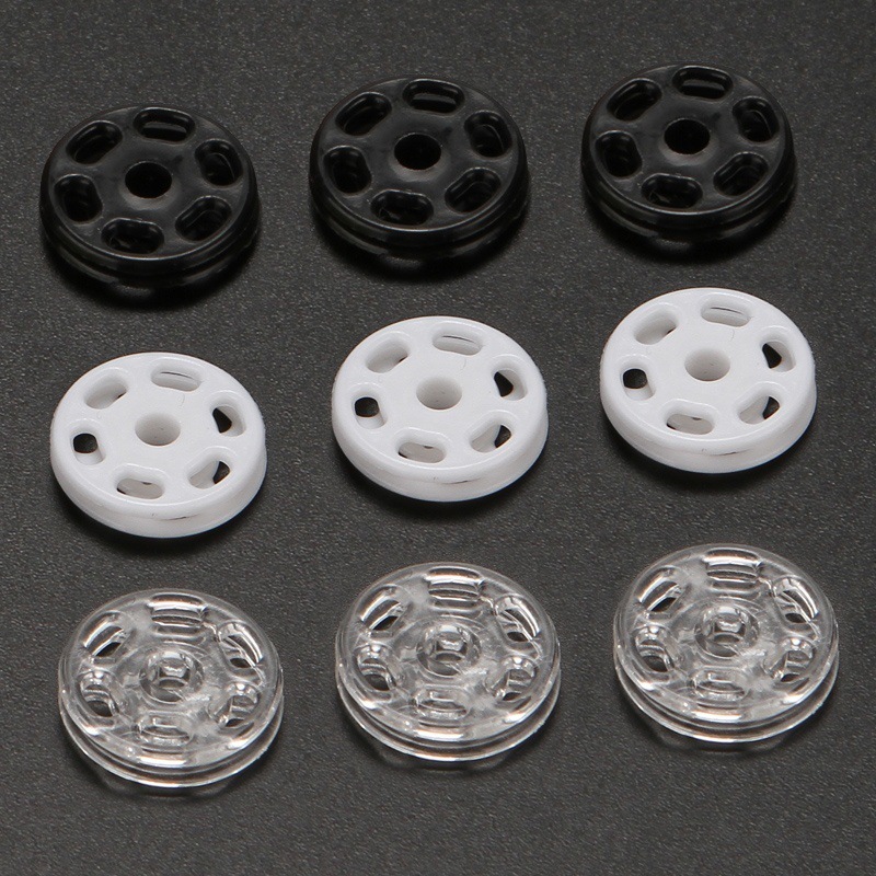 Прозрачные кнопки- snaps для одежды, антиэкспозиционные пластиковые невидимые кнопки, маленькие кнопки для слюнявчиков