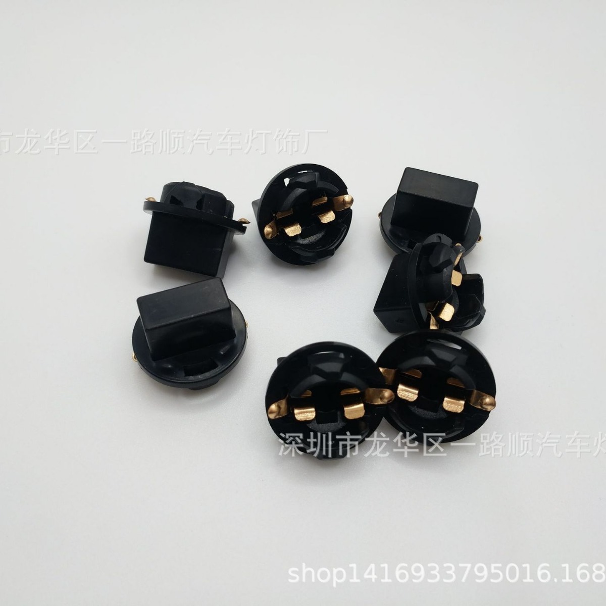 Лампочка индикатора приборной панели автомобиля, лампа для номерного знака, лампа для чтения, индикатор ширины, держатель лампы T10, держатель патрона W5W