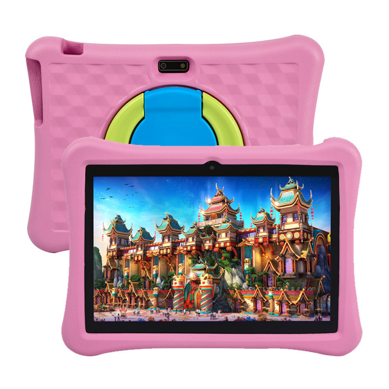7inch Student and Children Tablet Q88 Smart 4+64 Learning Machine with Stand and Drop-Resistant Protective Case