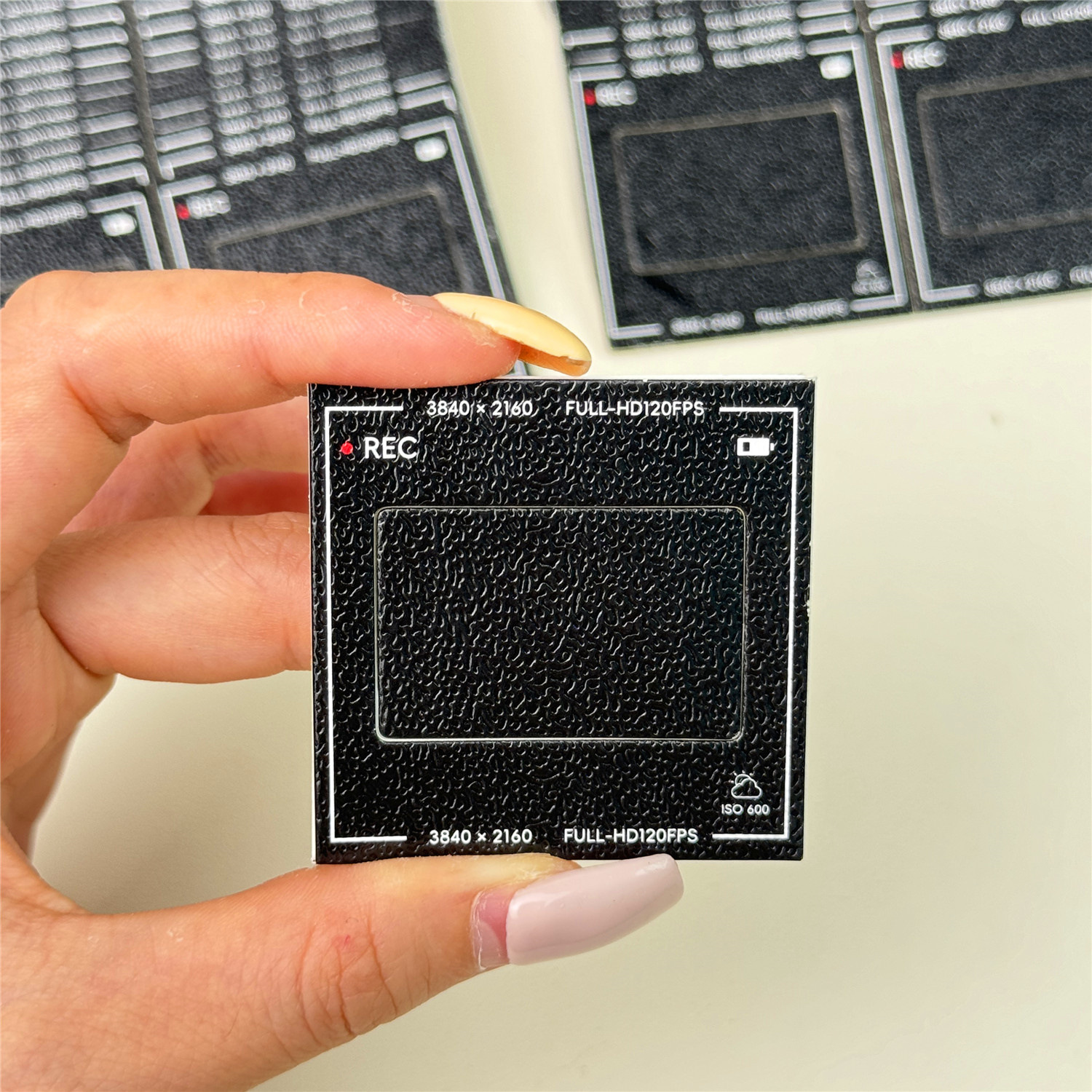 135 Reversal Film Light and Shadow Film Slide Gift Empty Film Holder Extra Thick Self-Adhesive Extra Thick Gift Gift