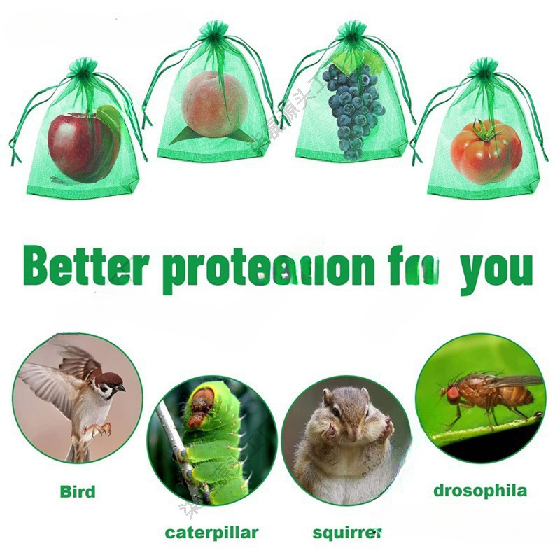 Мешок для защиты фруктов мешок для винограда против насекомых и птиц сетчатый мешок