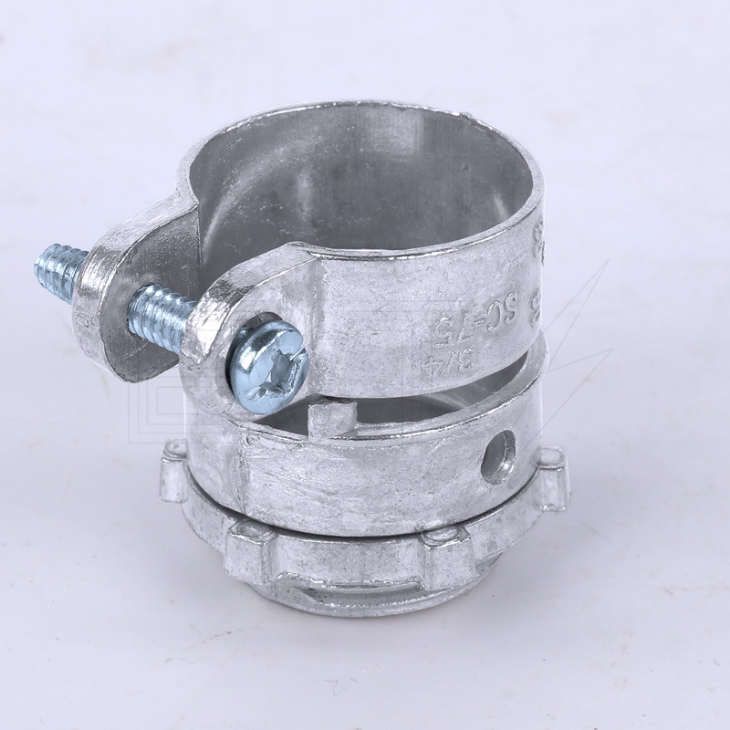 American Standard Metal Hose Fittings Extrusion Connector Male Thread Zinc Alloy Joint UL Certified