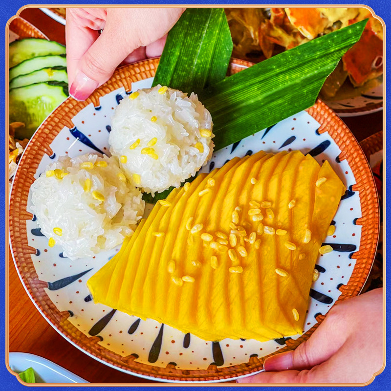 Thai emperor Thailand raw grain glutinous rice 500g fragrant glutinous rice glutinous rice wholesale zongzi rice ball rice postage rice wholesale