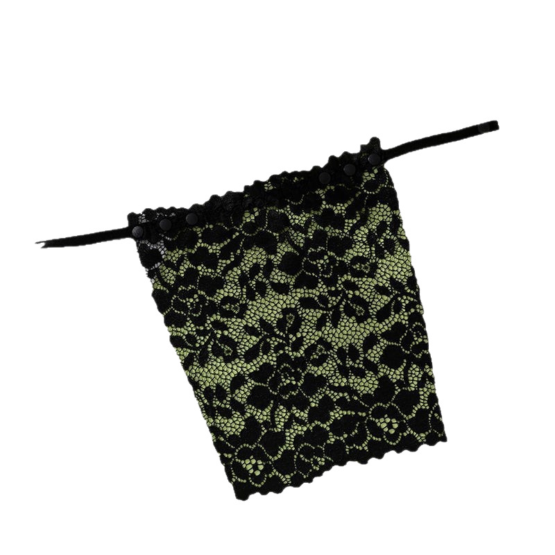 Anti-missing One-piece Tube-length Artifact Chest Lace Women's Traceless Exquisite Short Sexy Strapless Invisible Bra