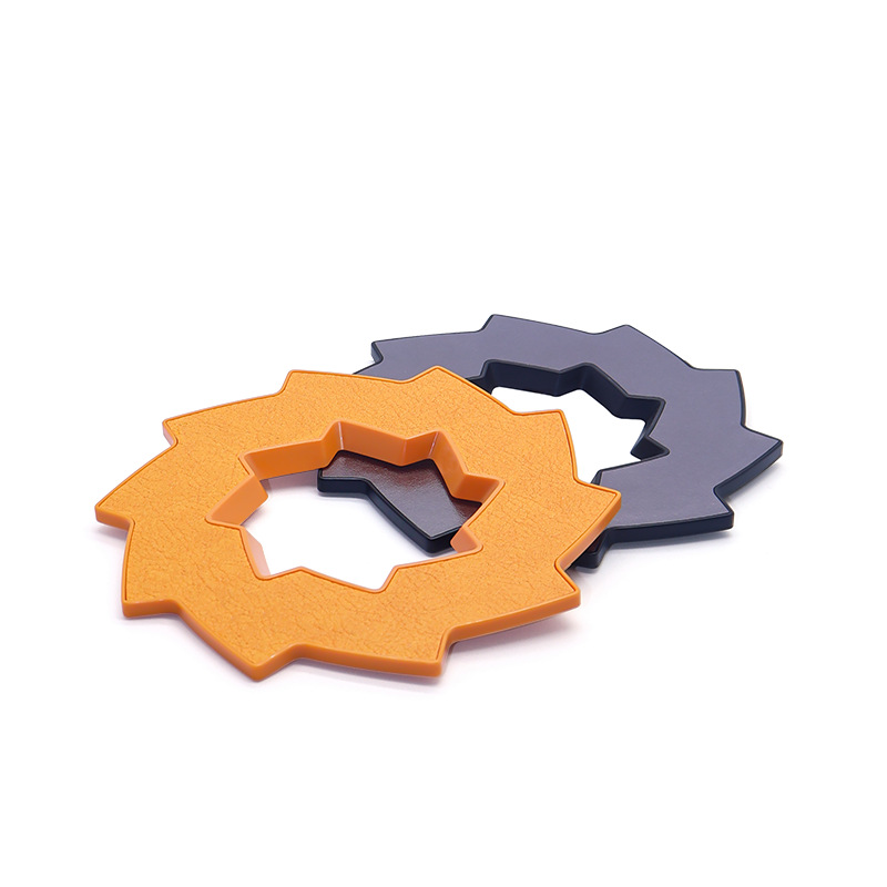 Custom Pu Leather Precision Die-Cut Coffee Coaster with Non-Slip and Heat Insulation