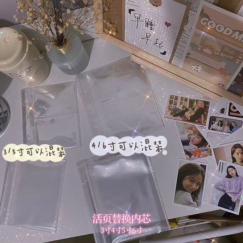 Pp Card Holder Storage Bag Pokémon Star Game Card Bag Polaroid Celebrity Photo 3inch 4inch 5inch Card Bag