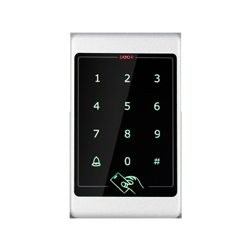 Touch metal access control machine electronic access control system access control all-in-one machine surface waterproof access control machine IDIC special price