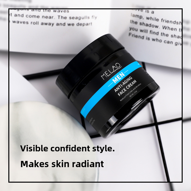 MELAO cross-border men's anti-wrinkle cream lotion moisturizing oil control refreshing moisturizer men's skin cream