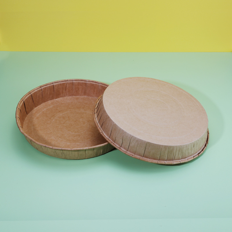 Internet celebrity cake paper tray mold Qi Feng baking pan household tools pizza paper tray 68-inch cake embryo mold