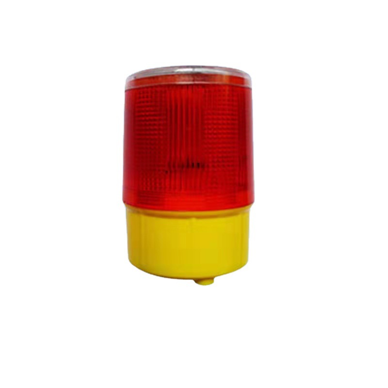 Solar Warning Light, Strobe Light for Nighttime Construction Barriers, Anti-Rear Collision, Portable, High-Speed, Ultra-Bright Flashing Light