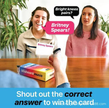 Funny Music Cards Mishear Music 2025 Version of the Lively Music Card Game