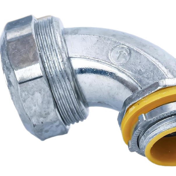 Metal Liquid Tight Conduit Connector Ul Certified 1/ 2inch - 1-1/ 4inch Zinc Die Cast