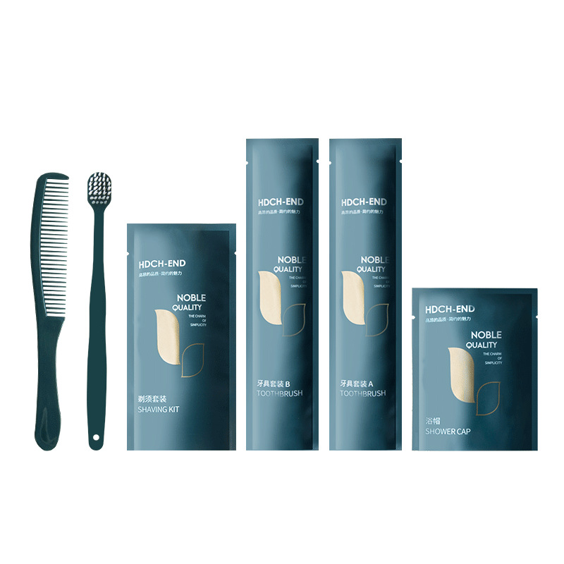 Disposable Toothbrush and Toothpaste Hospitality Toiletries Set, Star Hotel and Guesthouse Exclusive Dental Products Wholesale