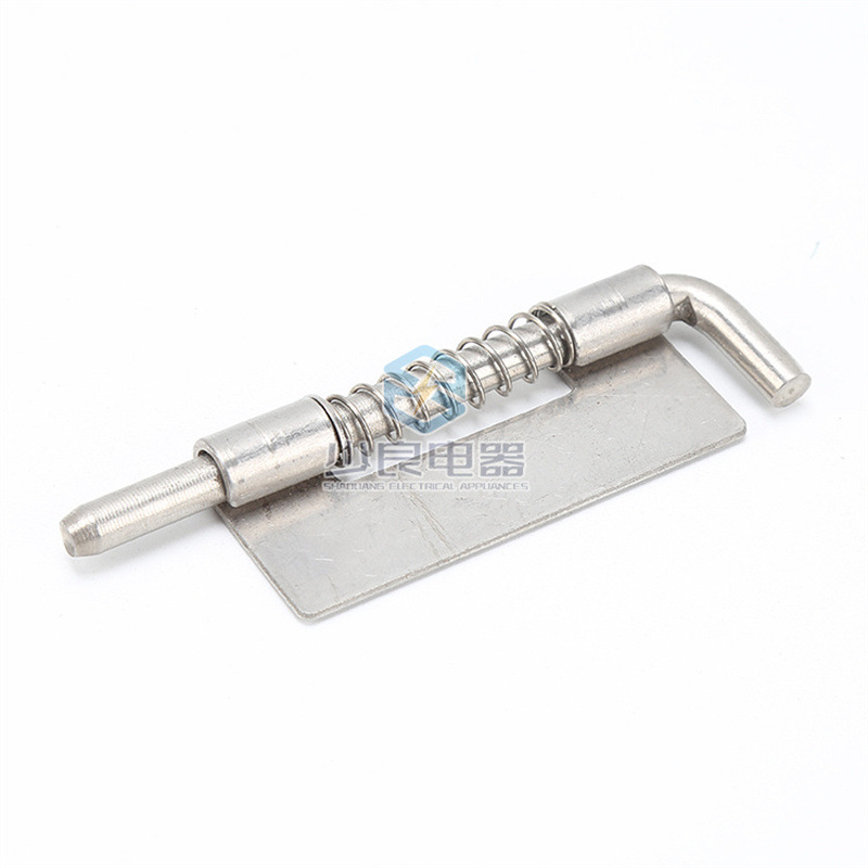 304 Stainless Steel Flat Latch Cl225 Weldable Distribution Cabinet Door Hinge Color Zinc Plated Spring Iron Latch