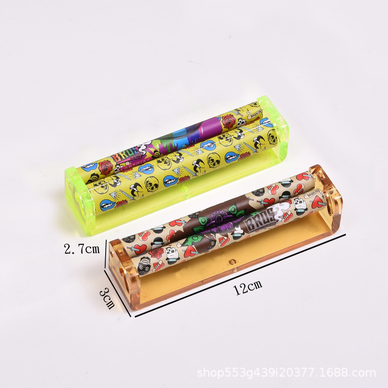 Cross-border hot-selling manual cigarette maker 86 120mm filler mini cigarette maker diversified rotating cigarette