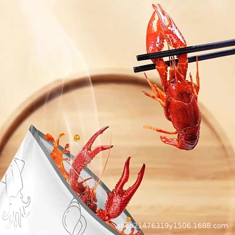 Aluminum Foil Antibacterial Fresh-Keeping Bag Refrigerator Freezer Refrigerated Pure Aluminum Sealed Bag Zipper Food-Grade Sealed Bag Repackaging Bag