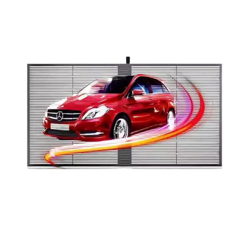 Cross-Border Full-Color Transparent Led Screen, Durable Led Transparent Screen, Led Transparent Screen, High-Definition Led Glass Screen for Shopping Malls