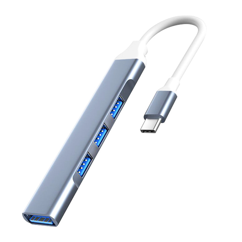 Two-In-One Usb/Type-C Interface Expander 3.0Hub Splitter One-To-Four Multi-Port Type-C Expansion Dock