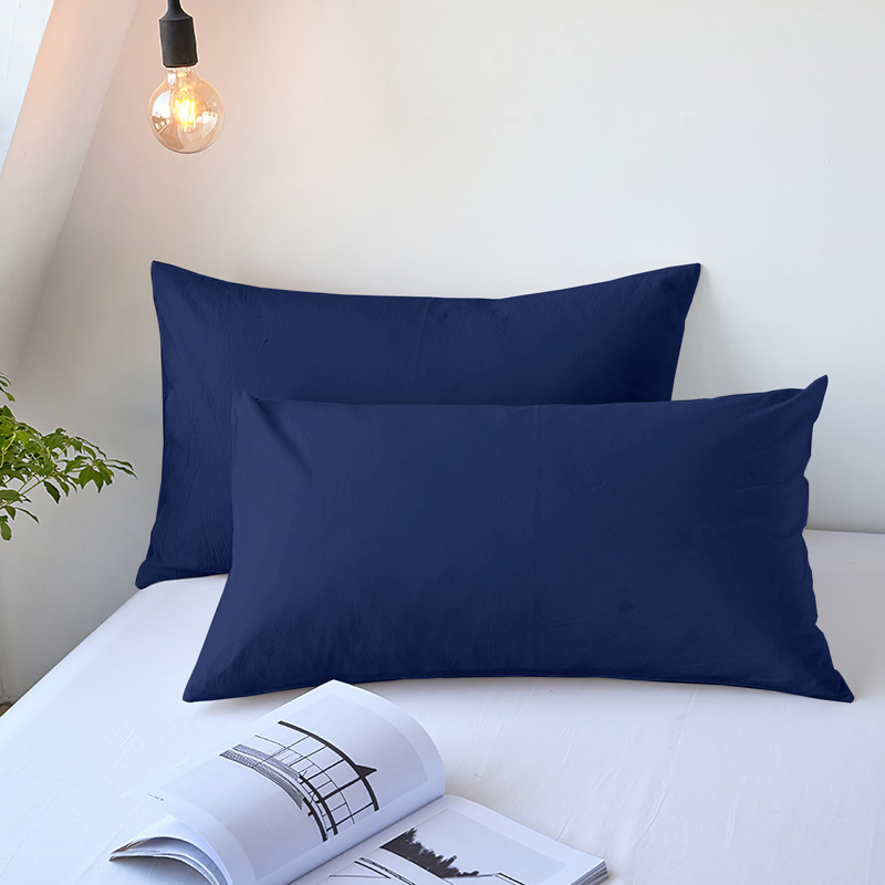 Solid Color Flap Pocket Pants Pillow Pillowcase Pillowcase Pillowcase Comfortable and Breathable Pair of Student Dormitory Wholesale Cross-Border