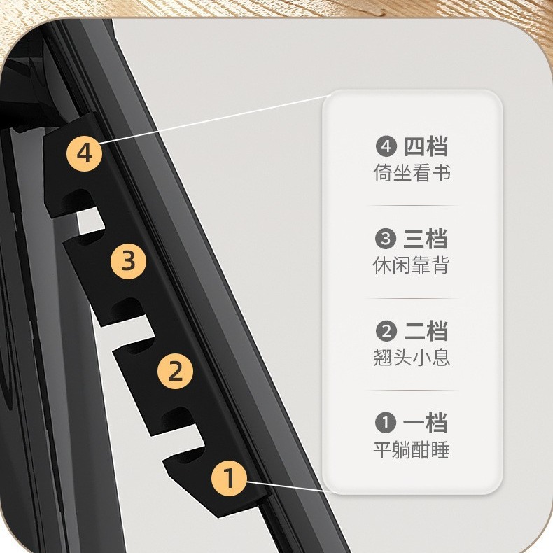 Folding recliner office lunch break bed Summer Home portable beach back chair lazy sofa nap artifact