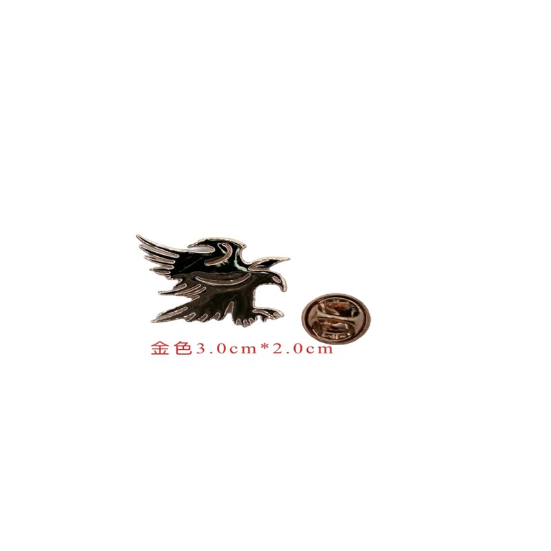 Beetle New Fashion Hot-Selling Popular Men's and Women's Shirts and Jackets Eagle Lion Bird Brooch Collar Pin Hardware Accessories