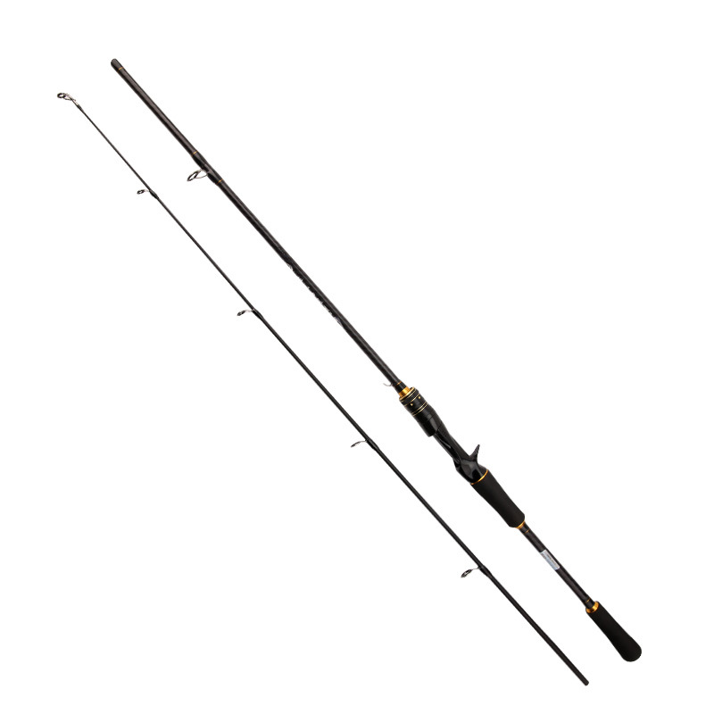 Golden universal Luya rod fishing rod M straight handle Luya rod fishing black fishing rod Luya rod