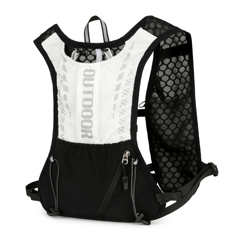 Lightweight Mountaineering Bag, Water Bag, Sports Outdoor Hiking, Running and Cycling Backpack, Marathon Cross-Country Vest Bag