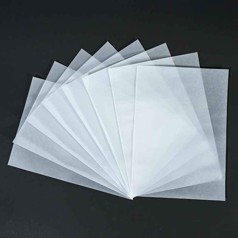 Sulfuric Acid Paper A4A3 Copying Paper Transparent Paper Architectural Drawing Handbook Post Practising Translucent Transparent Writing Transfer Paper
