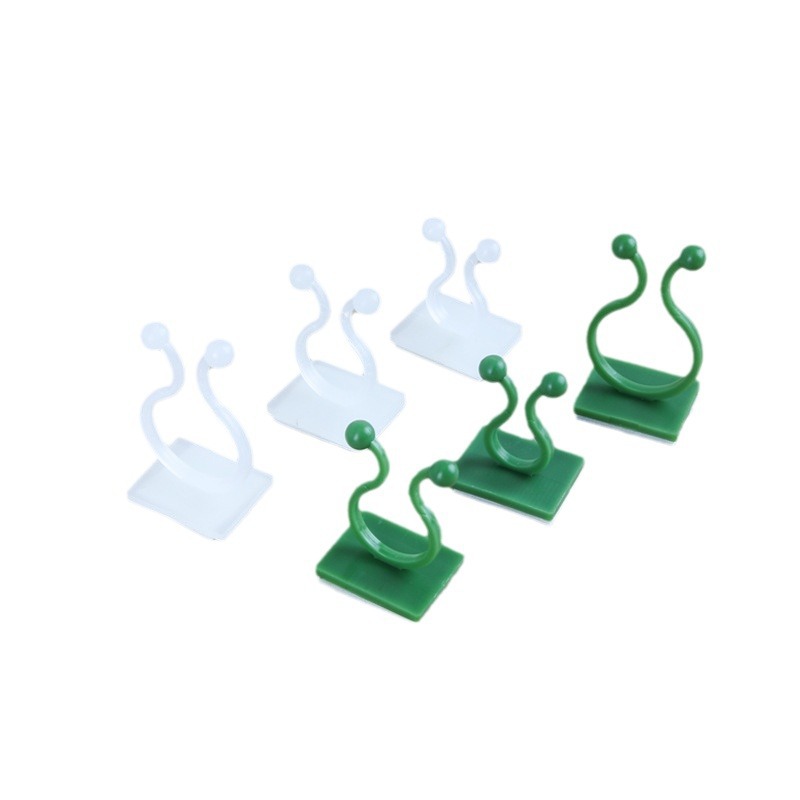 Gardening Plant Climbing Wall Fixator Vine Climbing Green Plant Climbing Fixed Bracket Twist Clip Hook Strong Adhesive