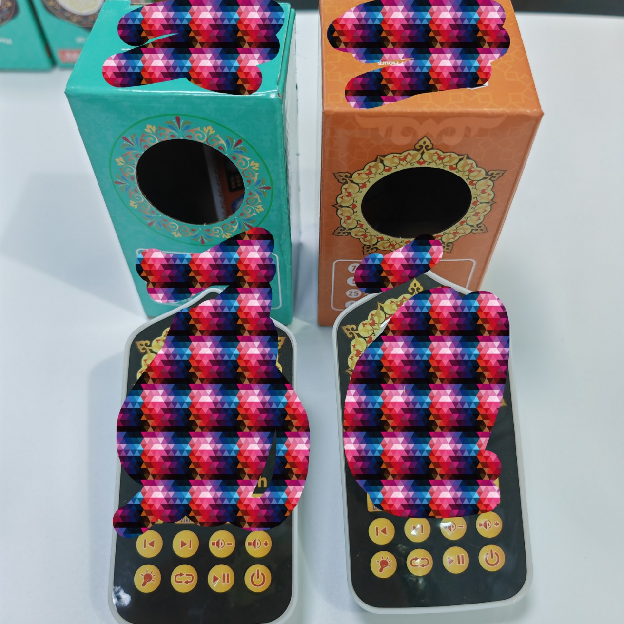 Zk90Pro New Portable Mini Speaker Led Warm Light Lamp Uk/Euro Plug