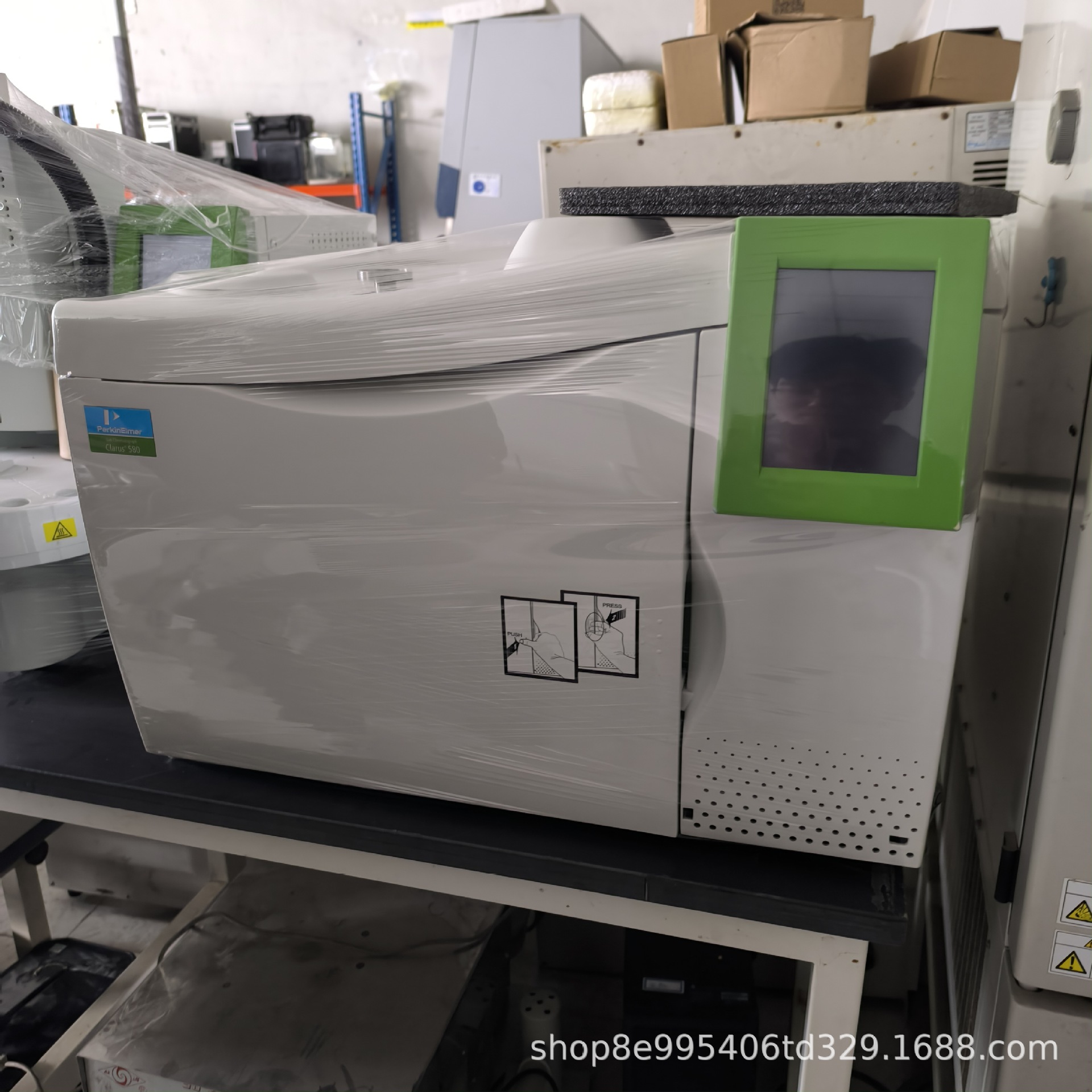Used Perkinelmer Clarus 580 Gas Chromatograph in Stock Promotion 90% New