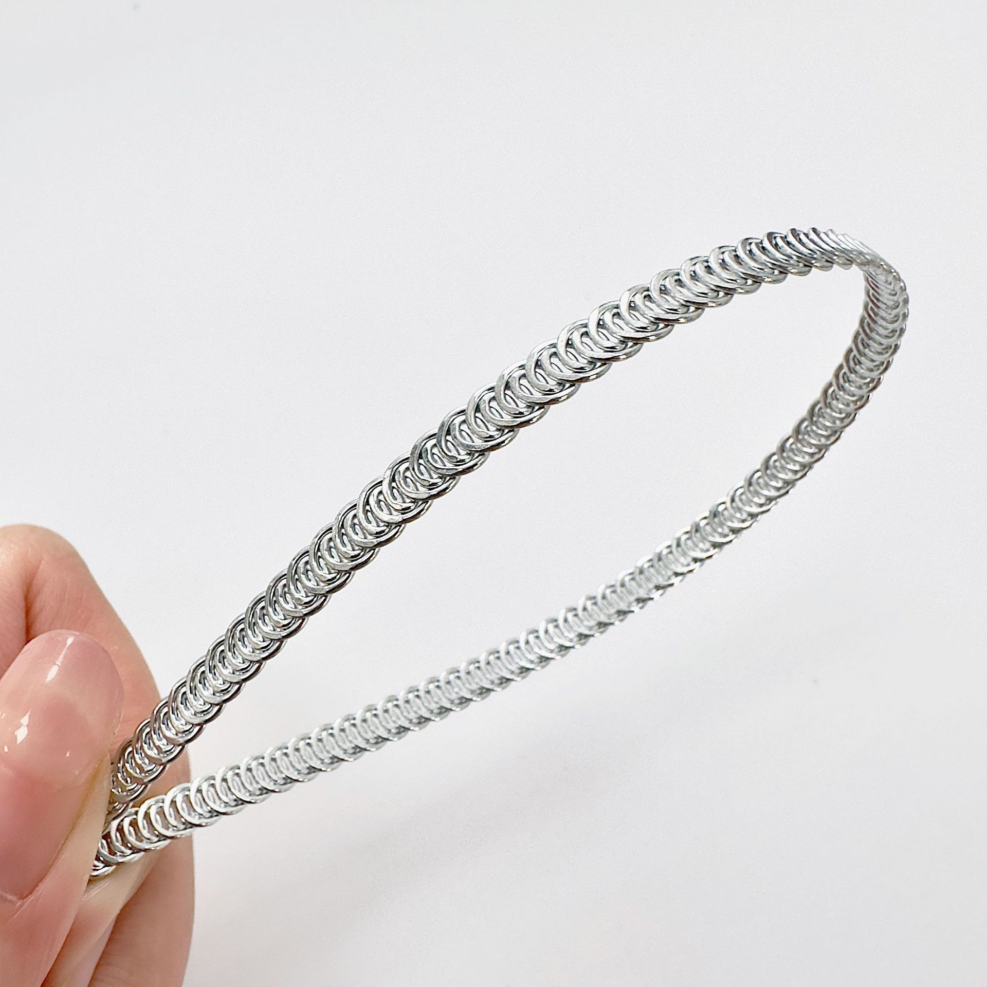 Factory Direct Sales Spot 5mm Fish Scale Steel Bone Metal Fish Bone Galvanized Spring Bone Corset Stainless Steel Support Strip