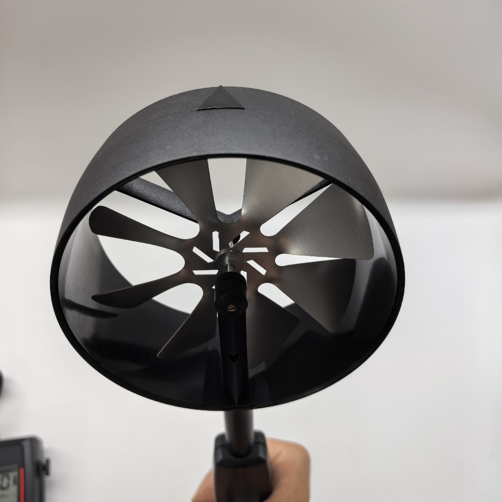 French Kimo Kai Mao Lv110 Portable Impeller Anemometer with Impeller Diameter of 100mm Wind Speed and Air Volume Meter