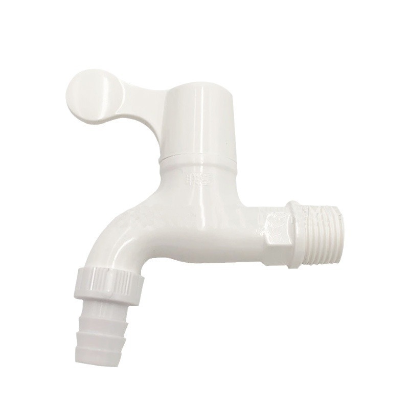 Liansu Pvc-U Plastic Extended W83102 Washing Machine Faucet Household 4-Point 6-Point Faucet Liansu Faucet