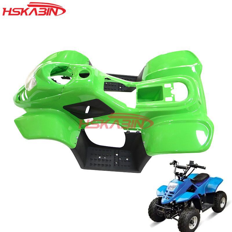 ATV small four-wheeled vehicle off-road vehicle small dinosaur car Shell Shell plastic parts with lamps