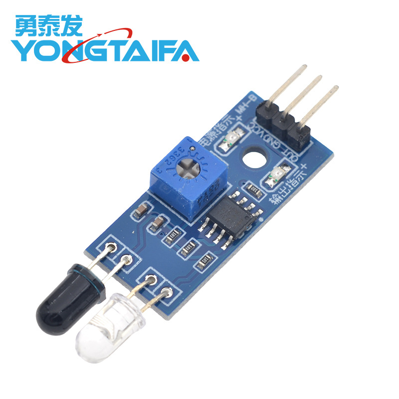 Модуль инфракрасного датчика обхода препятствий для умного автомобиля