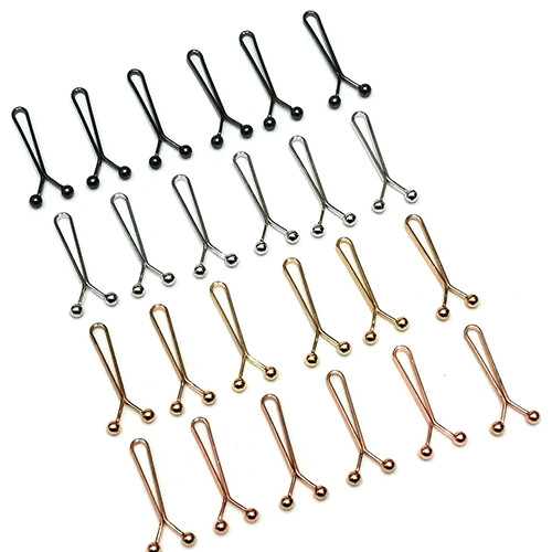 Cross-Border Hot-Selling Fixed Silk Scarf Neck Clip Pin, Compact Anti-Exposure U-Shaped Clip Buckle, Sleeve Shortening Tool