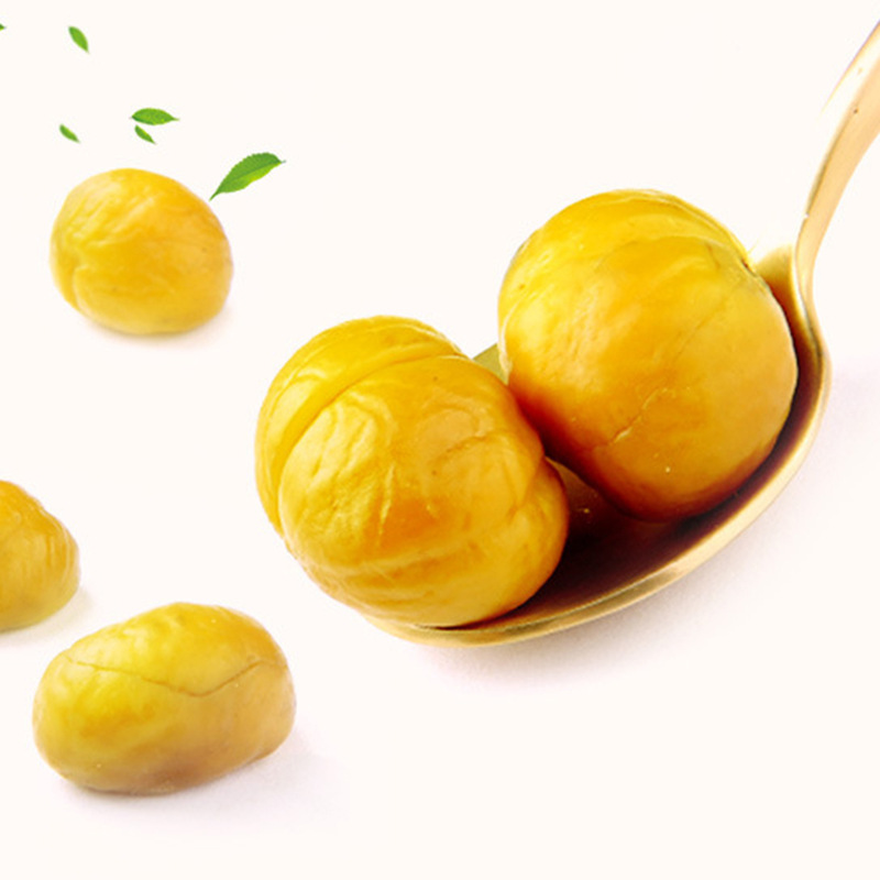 Herbal Cooked Chestnut Kernel 80g Original Flavor/Honey Flavor Box Gauge 100 Package Shell Instant Snack genuine goods