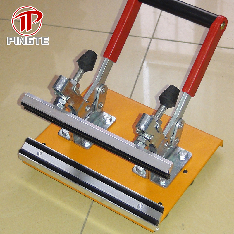 Pneumatic Screen Tensioning Machine Old Color 302Kgs Tensioning Machine Fully Automatic Hjd-F4 Qingdao Manufacturer Screen Tensioning Machine