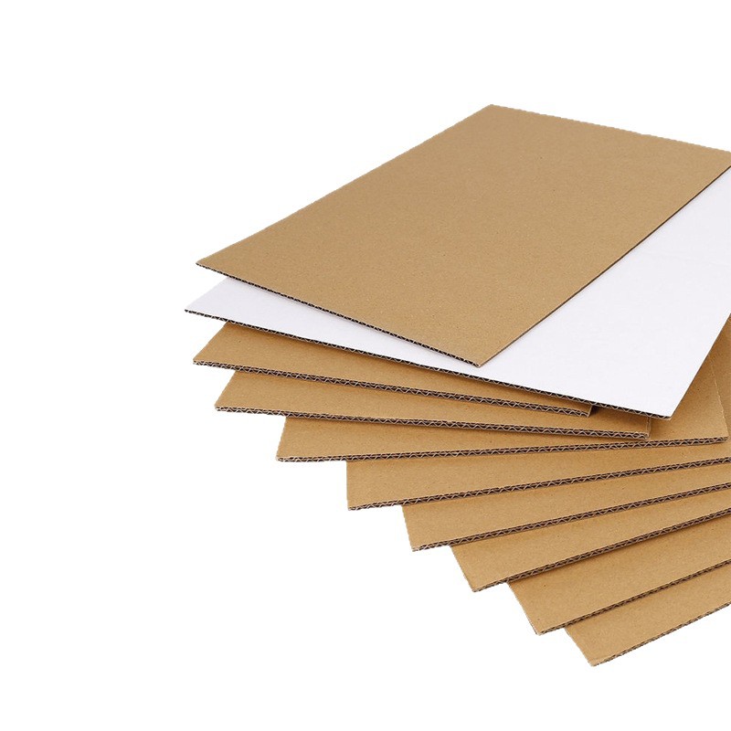 (Wow) Corrugated Cardboard Thick Partition Board DIY Handmade Children's Backing Board White Cardboard Model Hard Paper Sheet