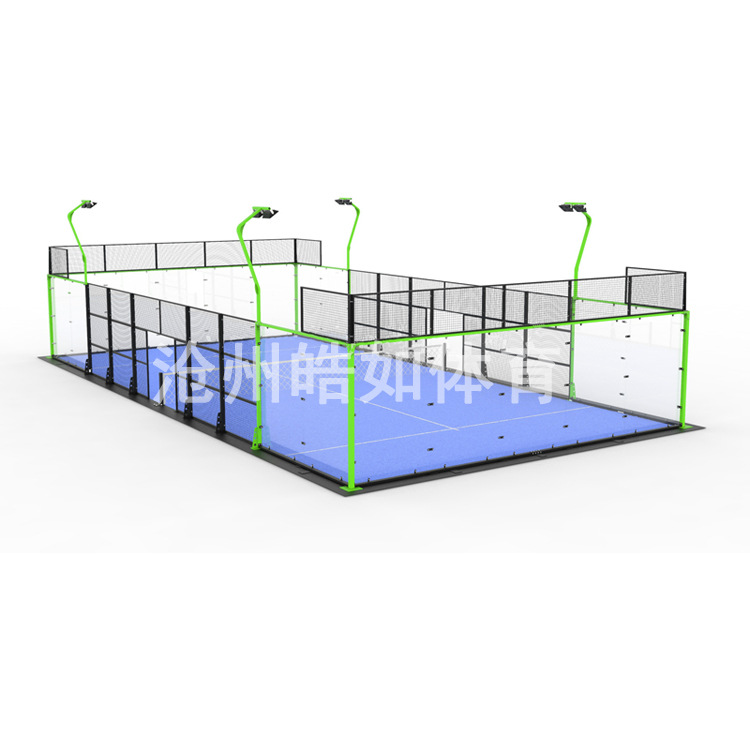 Export Indonesian Panel Tennis Court Padel Panel Tennis Court Kdk Curved Grass Panel Tennis Court Lawn