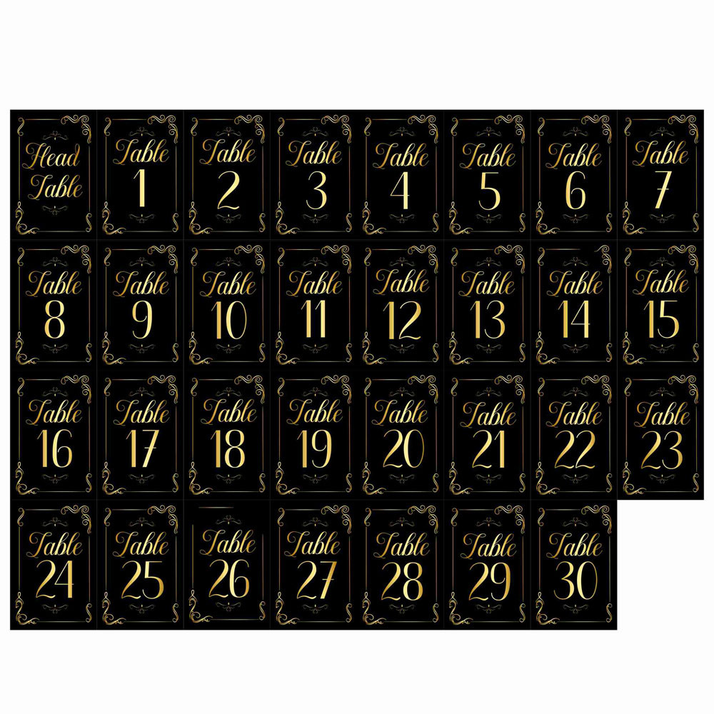 Кросс-бордерная новая высококачественная бумажная карточка для стола Свадебное мероприятие Ужин Стол для свадьбы Банкет Номер стола Логотип