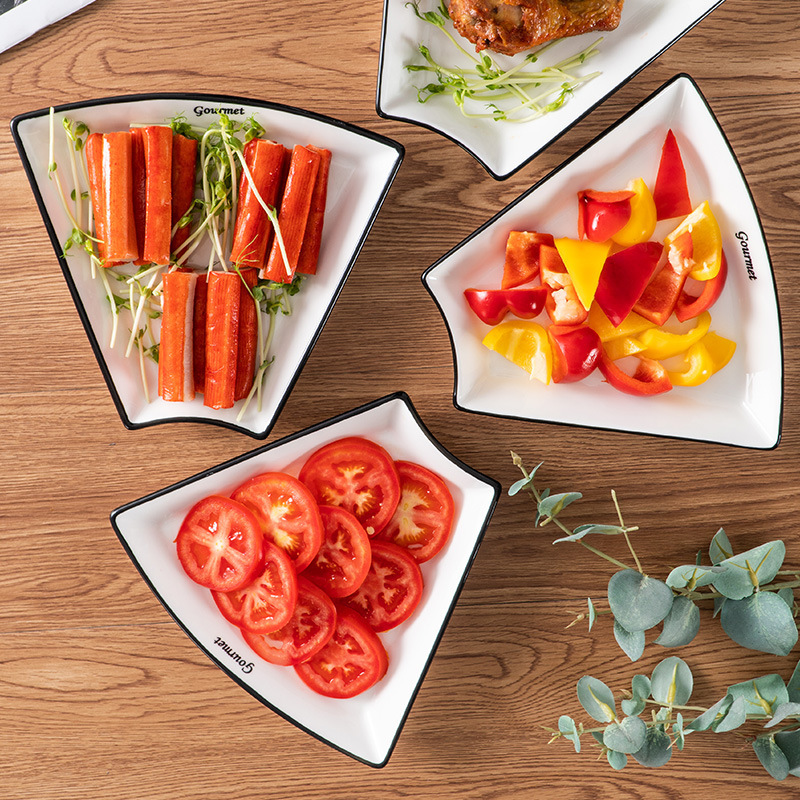 Chinese-Style Bowl and Plate Set, Household Tableware Set, Ceramic Bowls and Plates, Complete Set for Reunion Meals, Handmade Home Decor