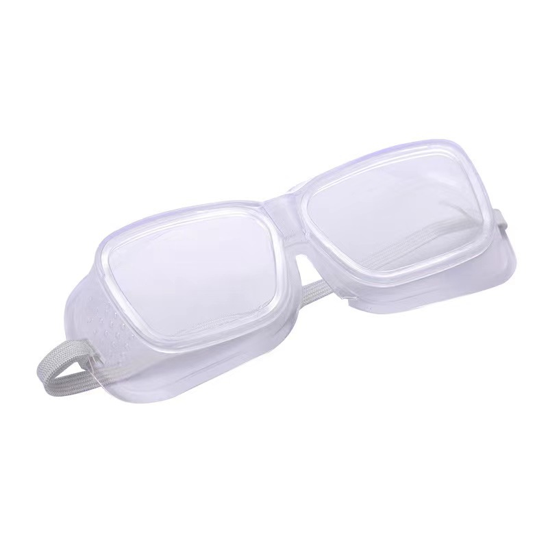 Industrial labor protection glasses soft edge dustproof glass small goggles protective glasses windproof sand anti-splash polished goggles