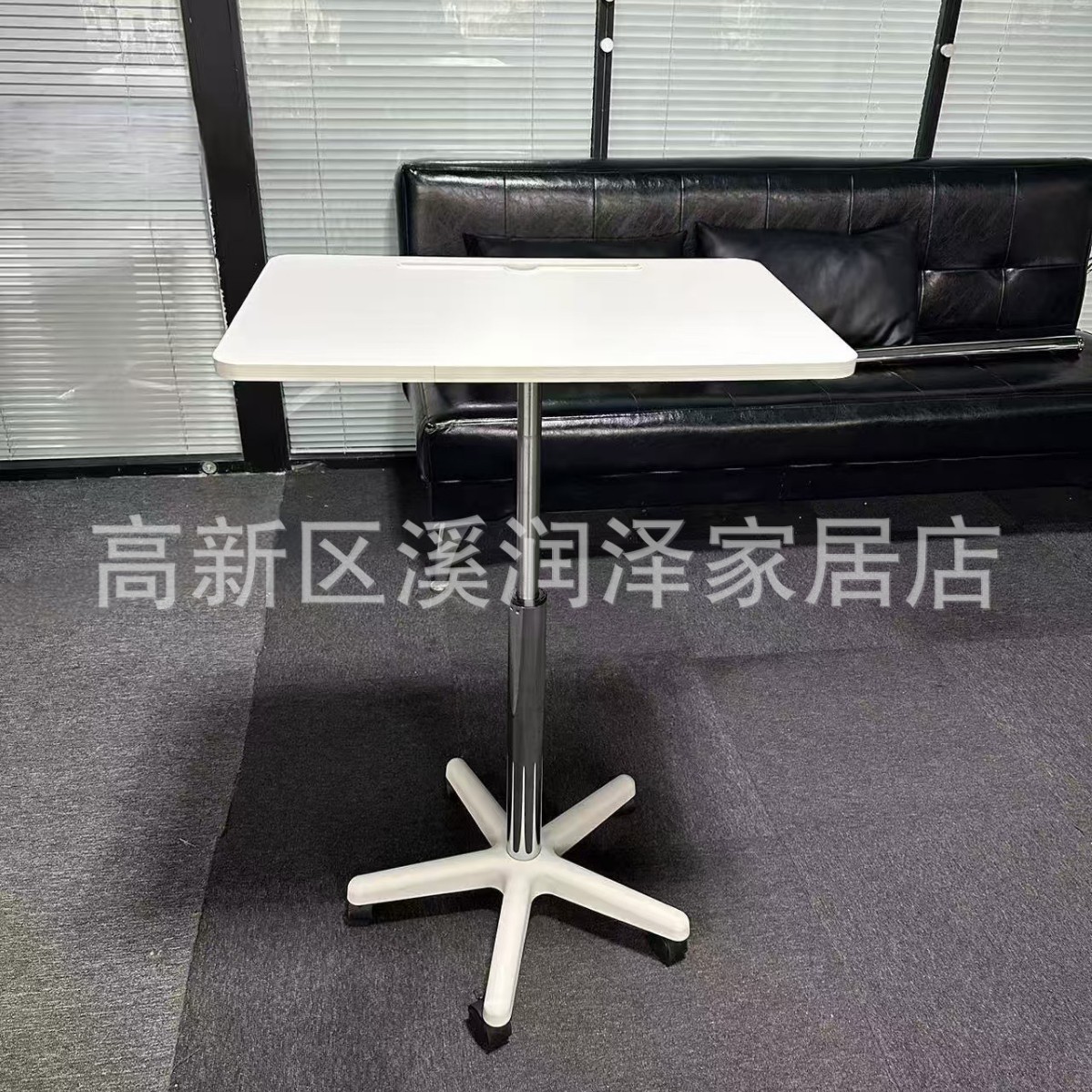 Pneumatic Hydraulic Lifting Computer Desk Pneumatic Lifting Speech Zhuo Pneumatic Lifting Desk Pneumatic Lifting Bedside Table