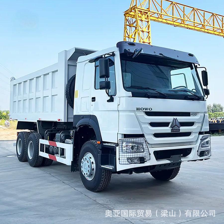 Кросс-бордерная продажа самосвала Sinotruk Howo с задними восьми колесами, Howo 371 для транспортировки грунта