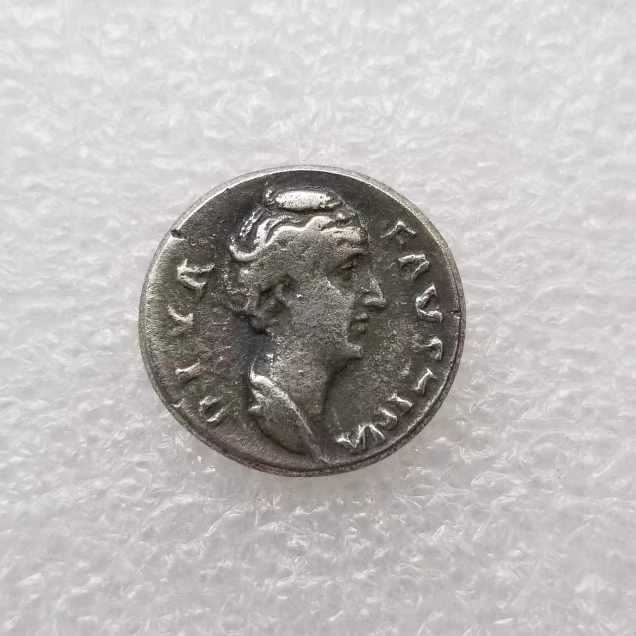 Антикварные изделия, древнегреческий латунный серебряный доллар, серебряное покрытие, памятные монеты # 4648