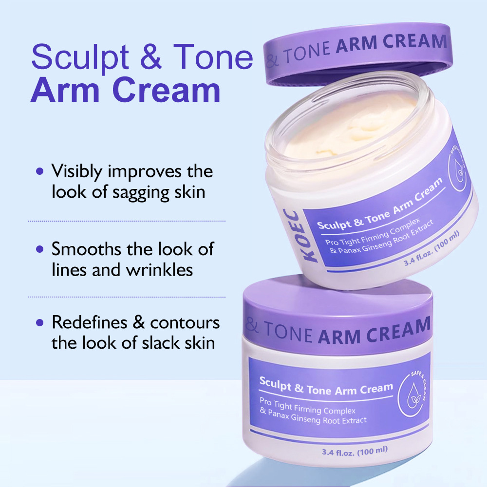 KOEC arm firming cream 100g cross-border explosions Gopure Sculpt & Tone Arm Cream